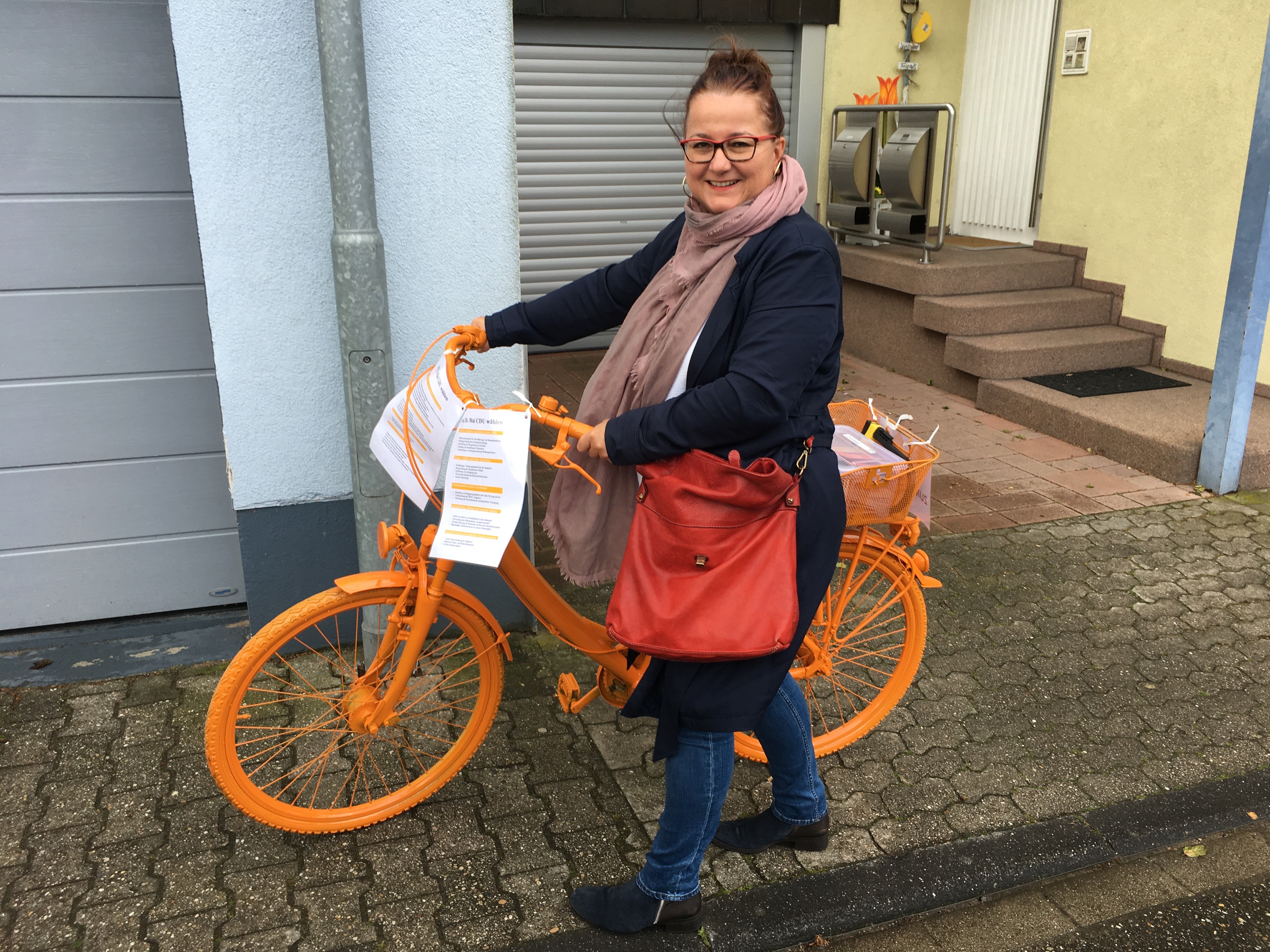 CDU Info-Fahrrad