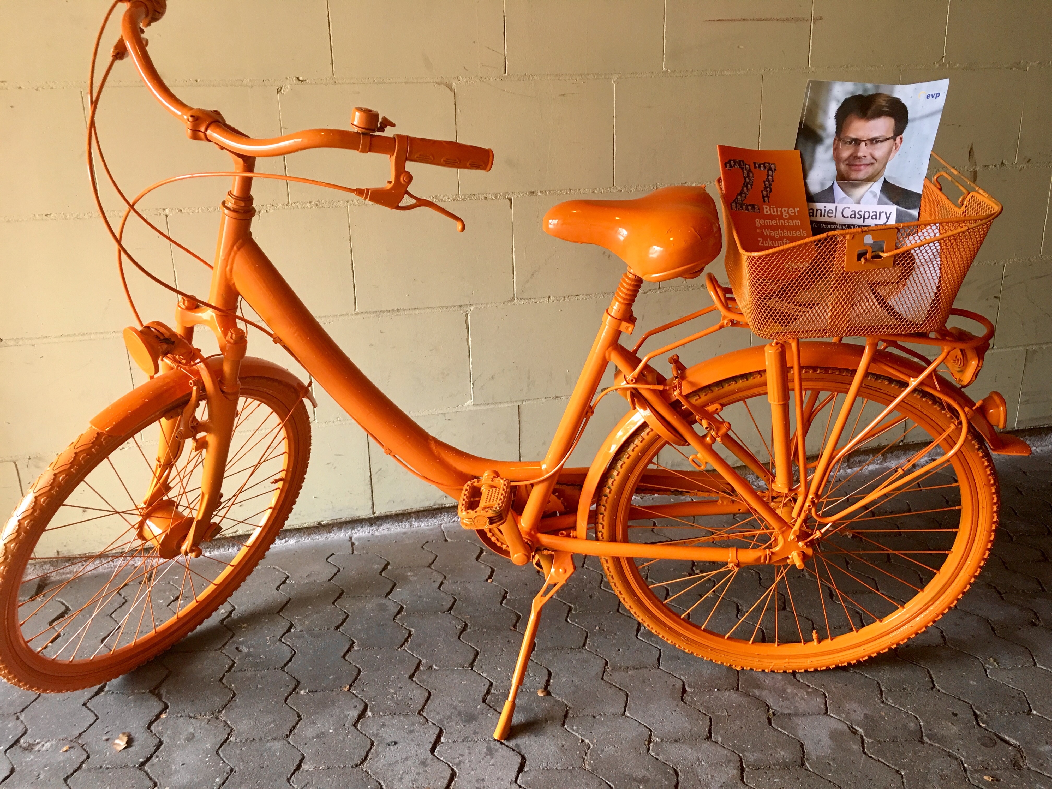 Das neue CDU Info-Fahrrad