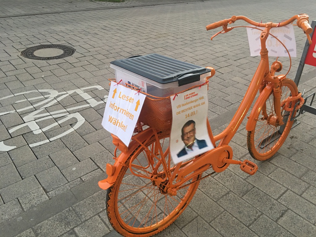 CDU-Fahrrad
