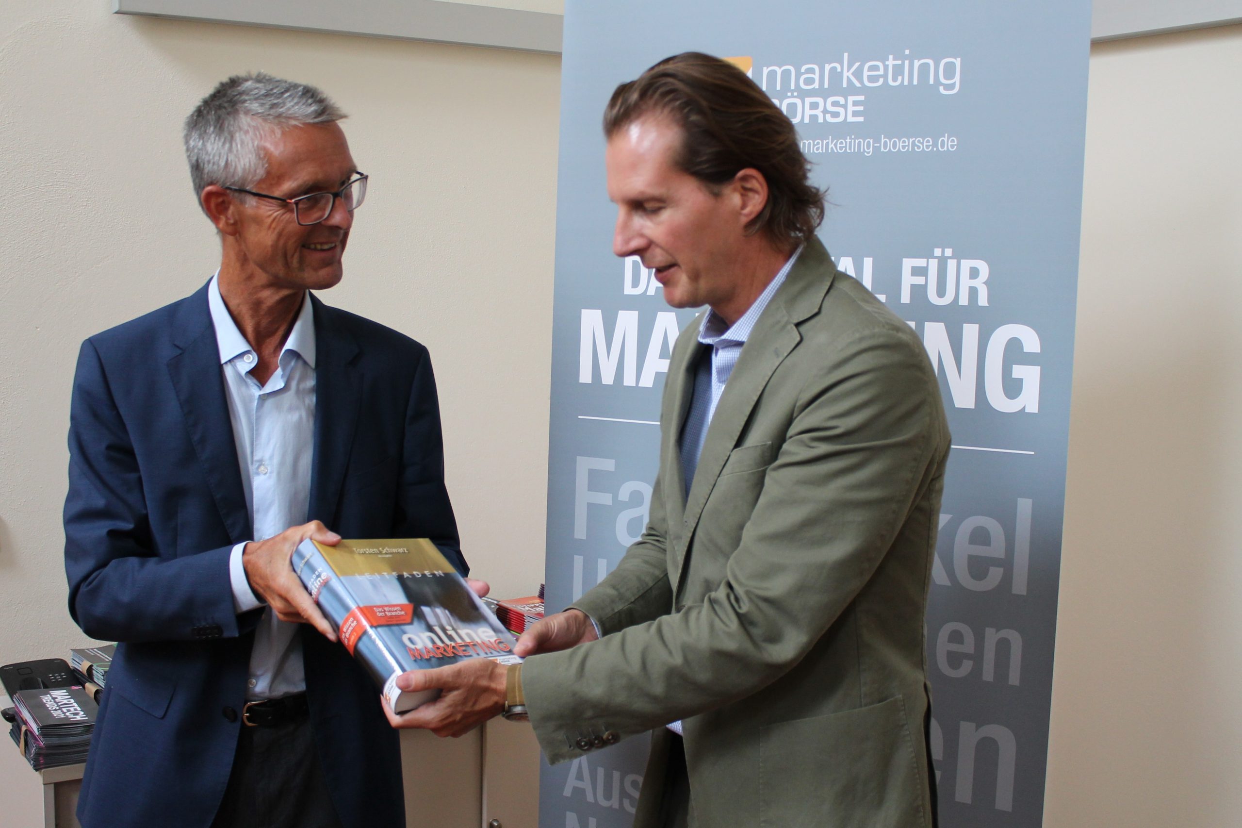 Dr. Torsten Schwarz mit Olav Gutting MdB